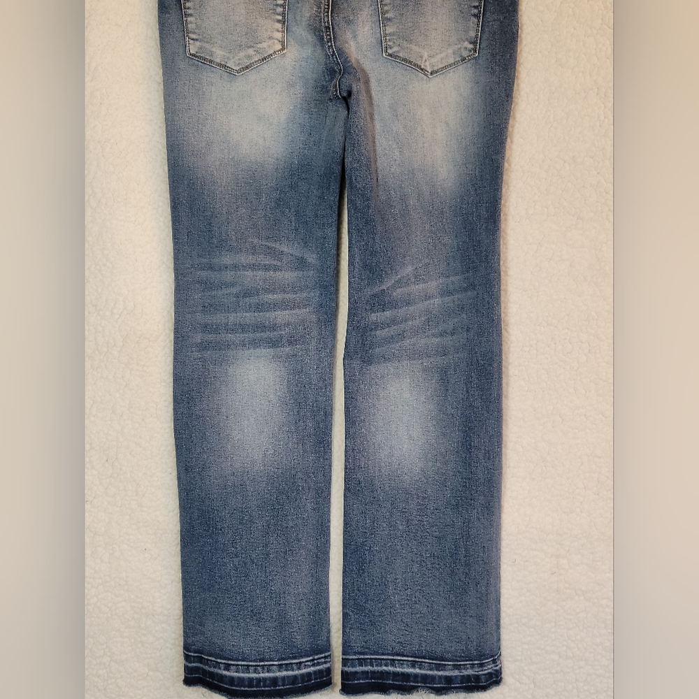 FLAMINGALS Size XL Wide Leg Jeans. W-17 R-8.5 I-32.5 Excellent Condition. - Picture 7 of 8